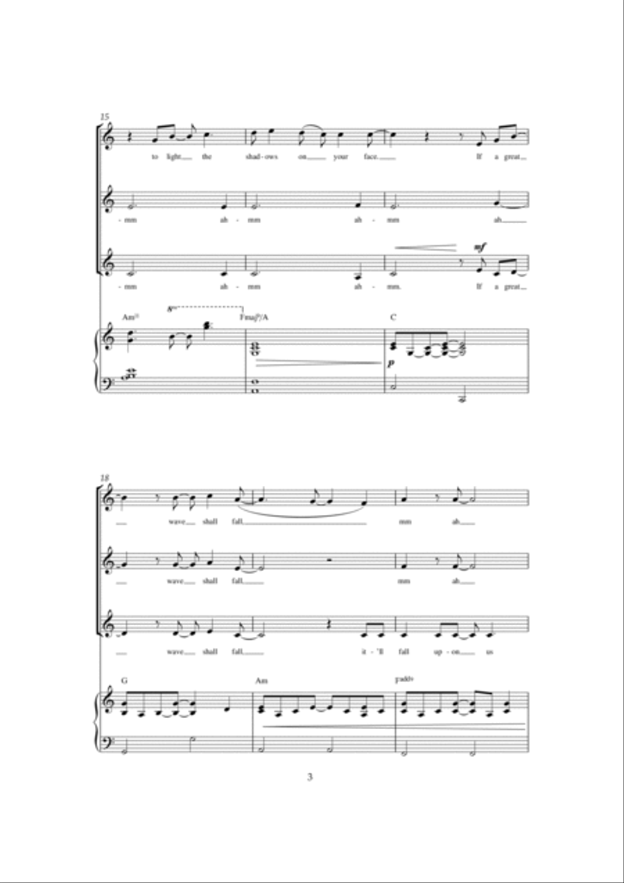 Wherever You Will Go SSA scores gallery preview page 3