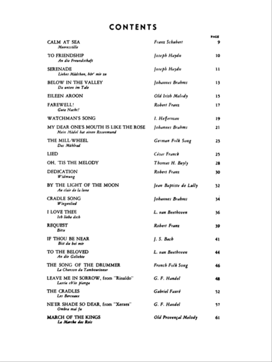 Pathways of Song, Volume 2 Voice scores gallery preview page 3