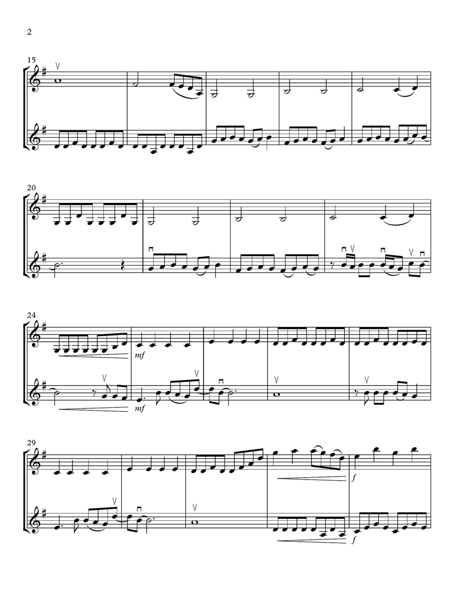 Enchanted String Duet scores gallery preview page 2
