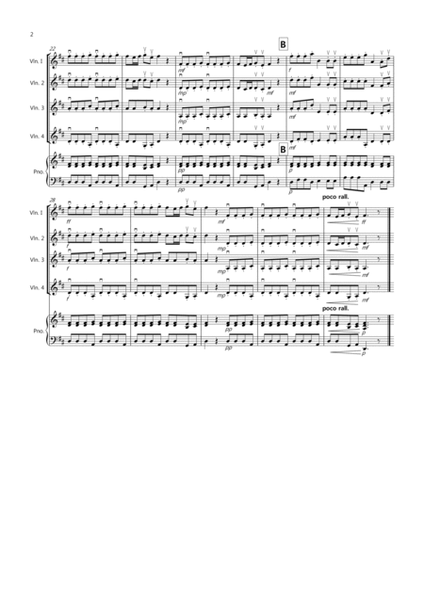 Autumn "Four Seasons" for Violin Quartet image number null
