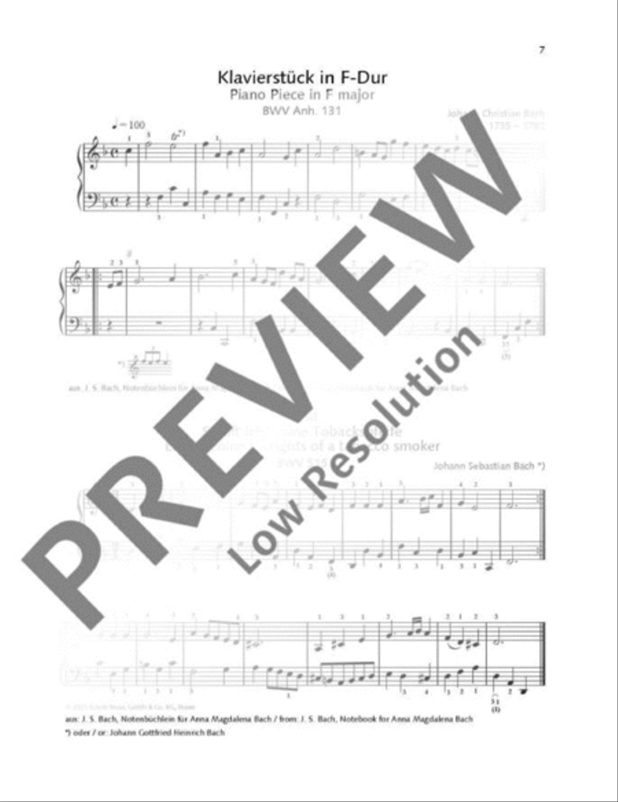 My First Bach Piano Solo scores gallery preview page 8