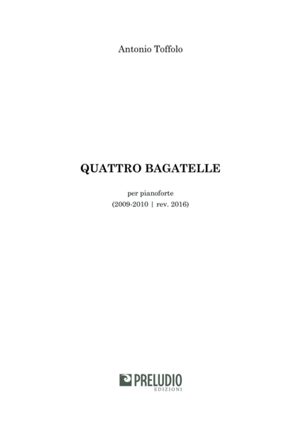 Quattro Bagatelle image number null