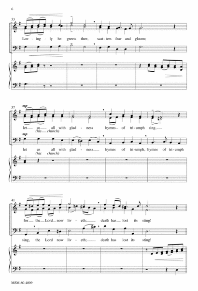 Thine Is the Glory (Choral Score)