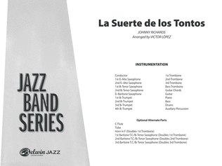 Book cover for La Suerte de los Tontos: Score
