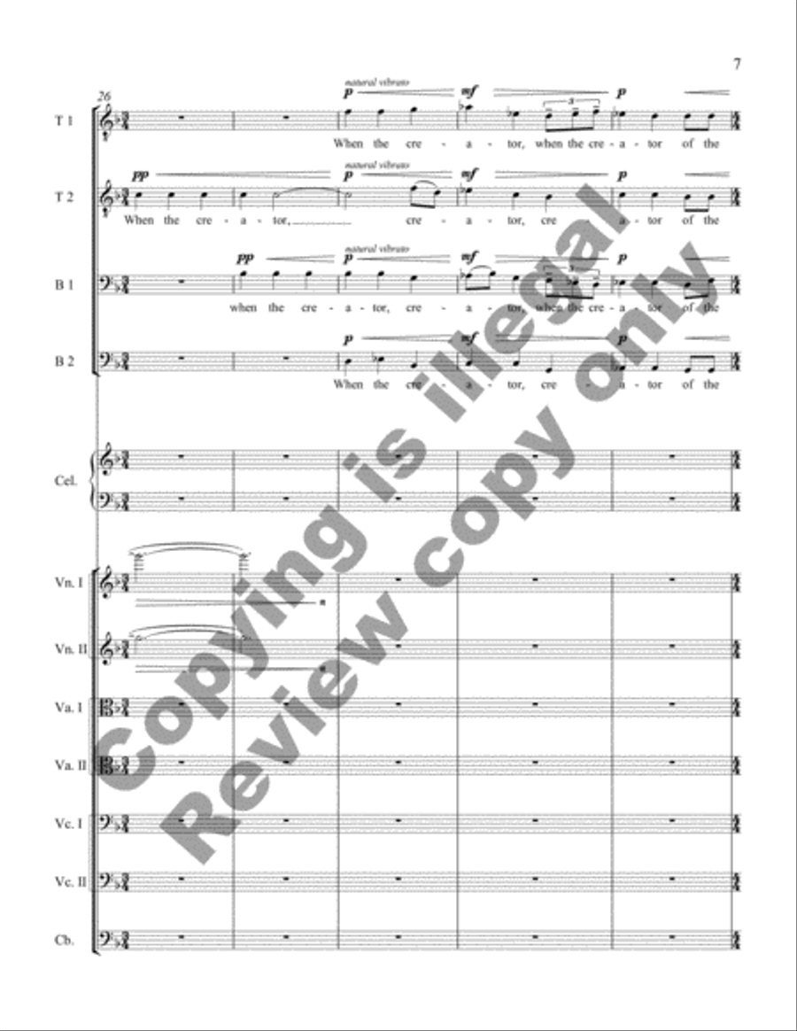 Stargazing (TTBB Full Score) TTBB scores gallery preview page 9