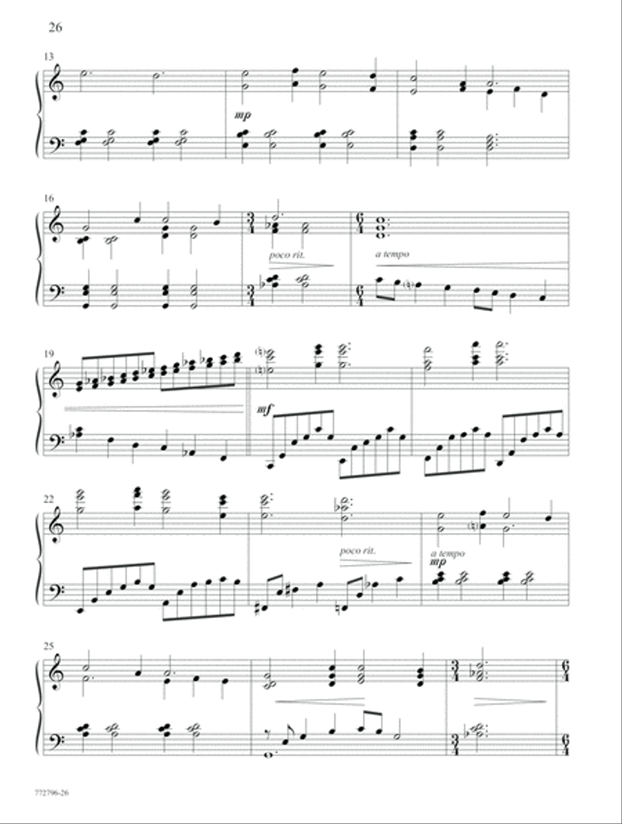 Crucified and Triumphant King! Piano Solo scores gallery preview page 13