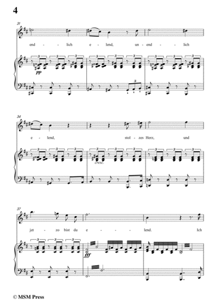 Schubert-Der Atlas,in b minor,for Voice&Piano image number null