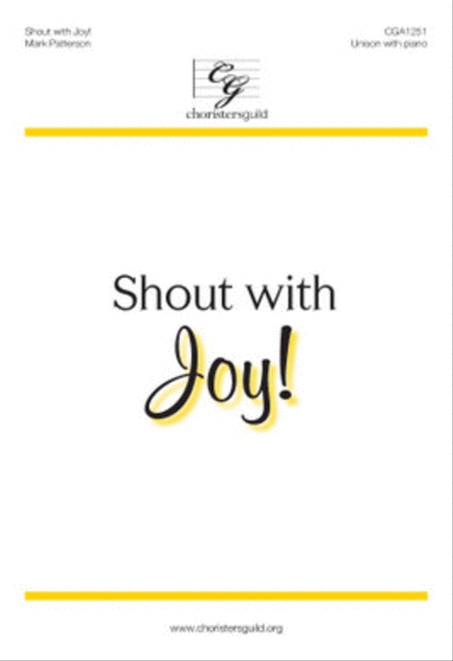 Shout with Joy! Unison Choir scores gallery preview page 1