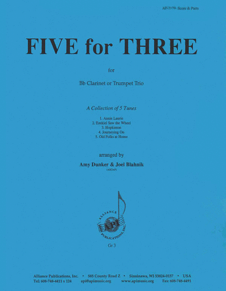 Five For Three - Clnt Trio