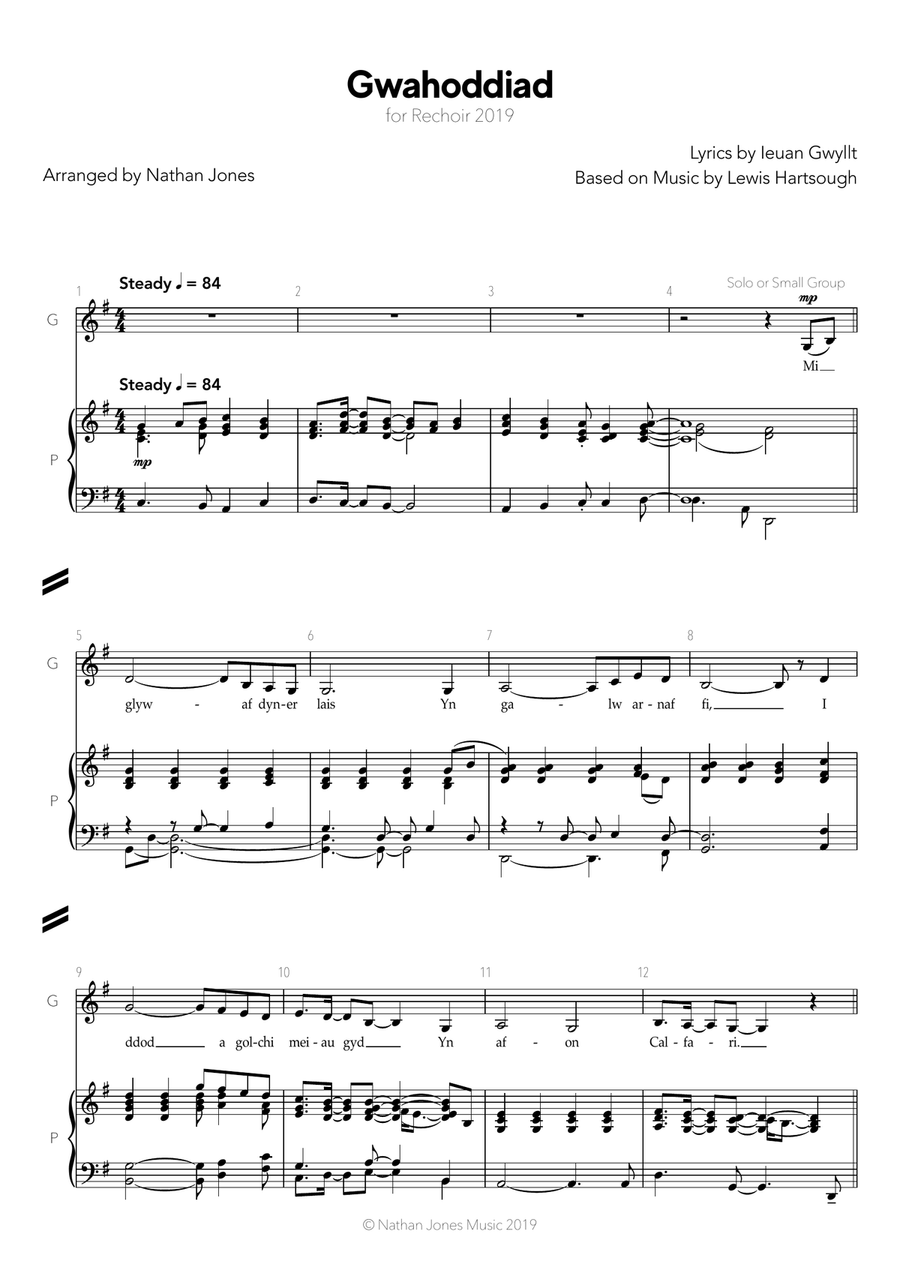 Gwahoddiad Divisi scores gallery preview page 1