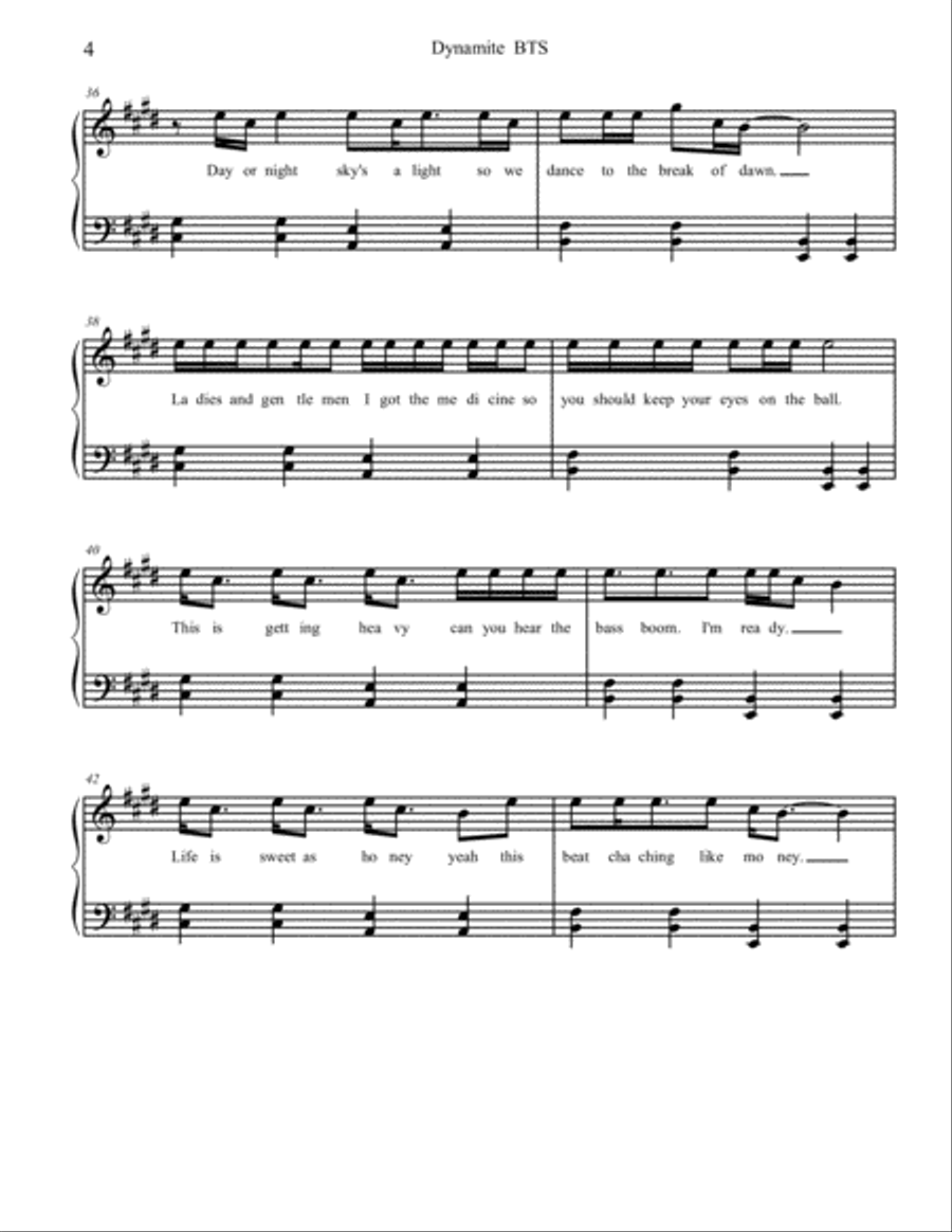 Dynamite Dynamite Small Ensemble scores gallery preview page 4