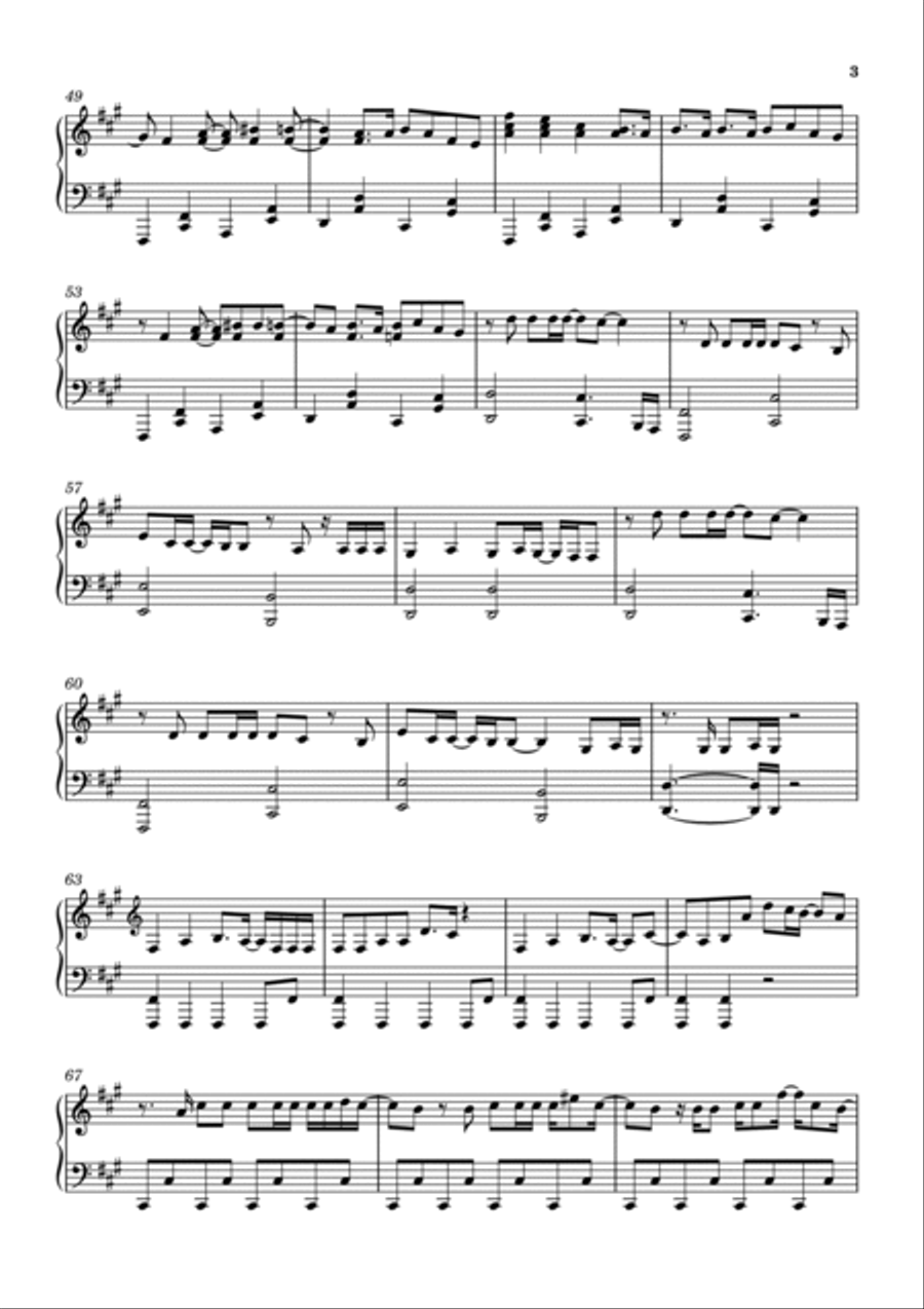 Specialz Piano Solo scores gallery preview page 3