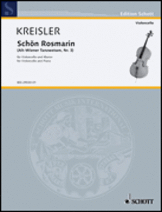 Book cover for Kreisler F Schoen Rosmarin (fk)