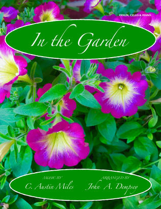 Book cover for In the Garden (in G major): Piano Trio for Violin, Cello and Piano