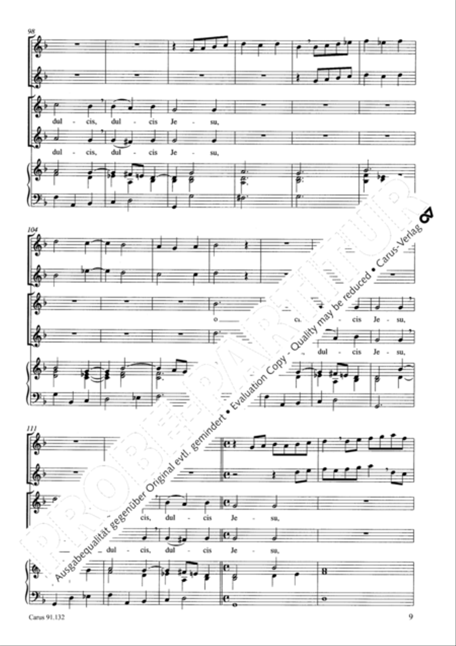 O dulcis Jesu O dulcis Jesu 2-Part scores gallery preview page 10