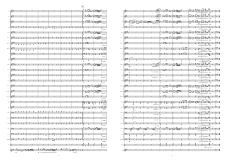 Czardas For Xylophone Concert Band scores gallery preview page 8