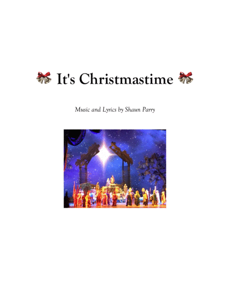 IT'S CHRISTMASTIME (a new trad. Christmas carol) image number null