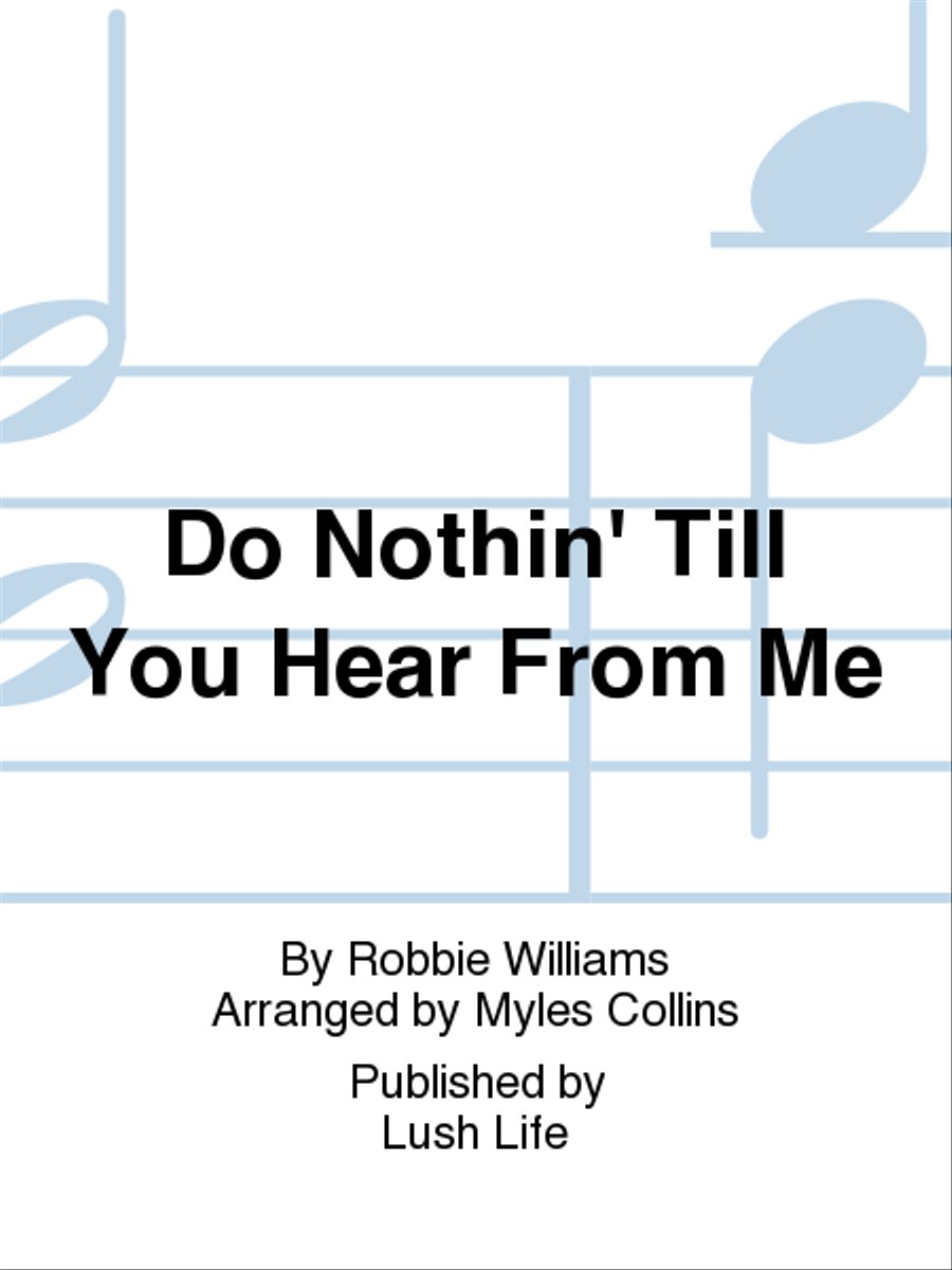 Do Nothin' Till You Hear From Me Big Band scores gallery preview page 1