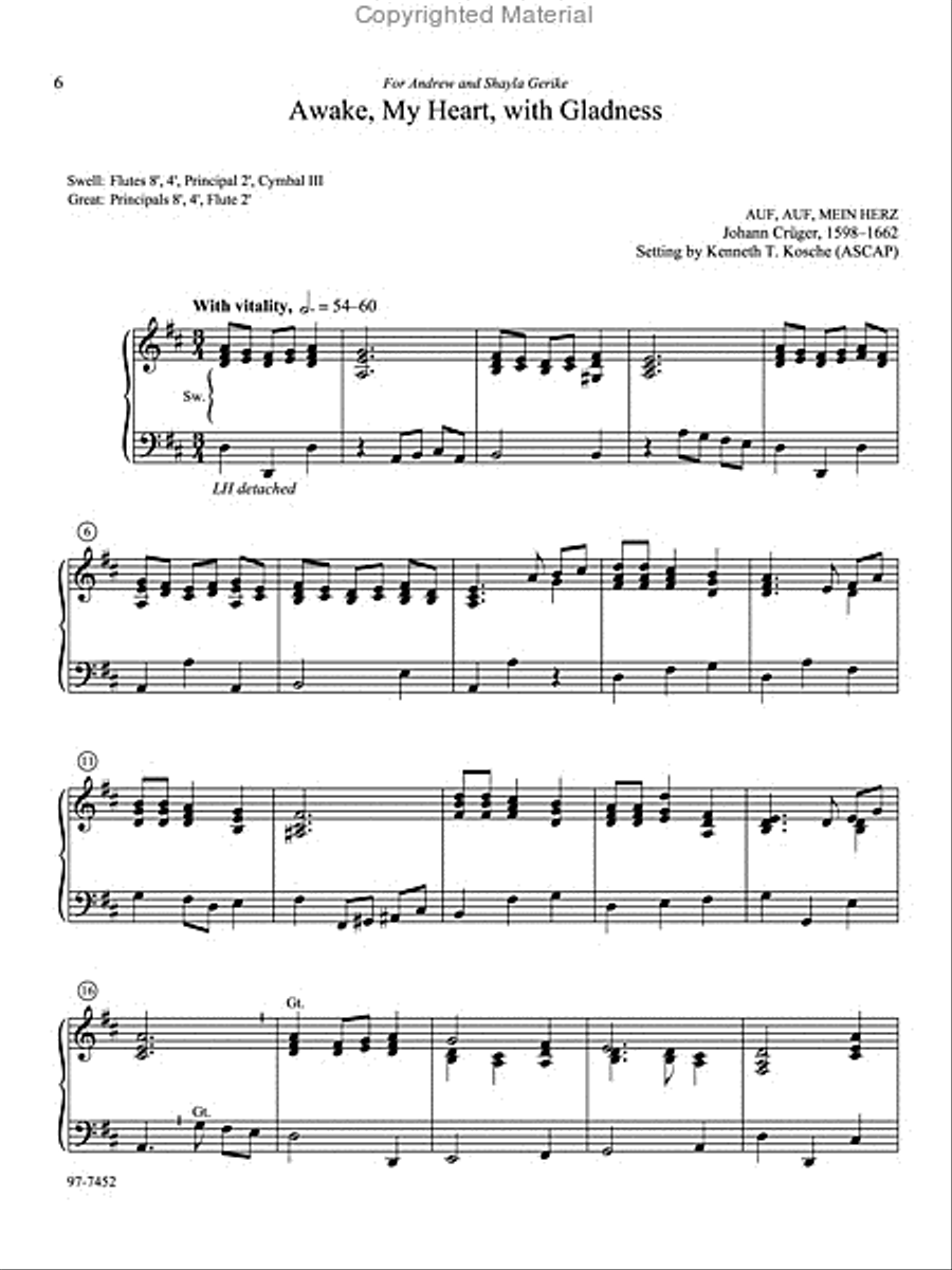 For Manuals Only, Set 1 Organ scores gallery preview page 3