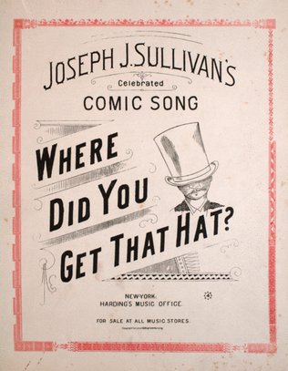 Book cover for Where Did You Get That Hat