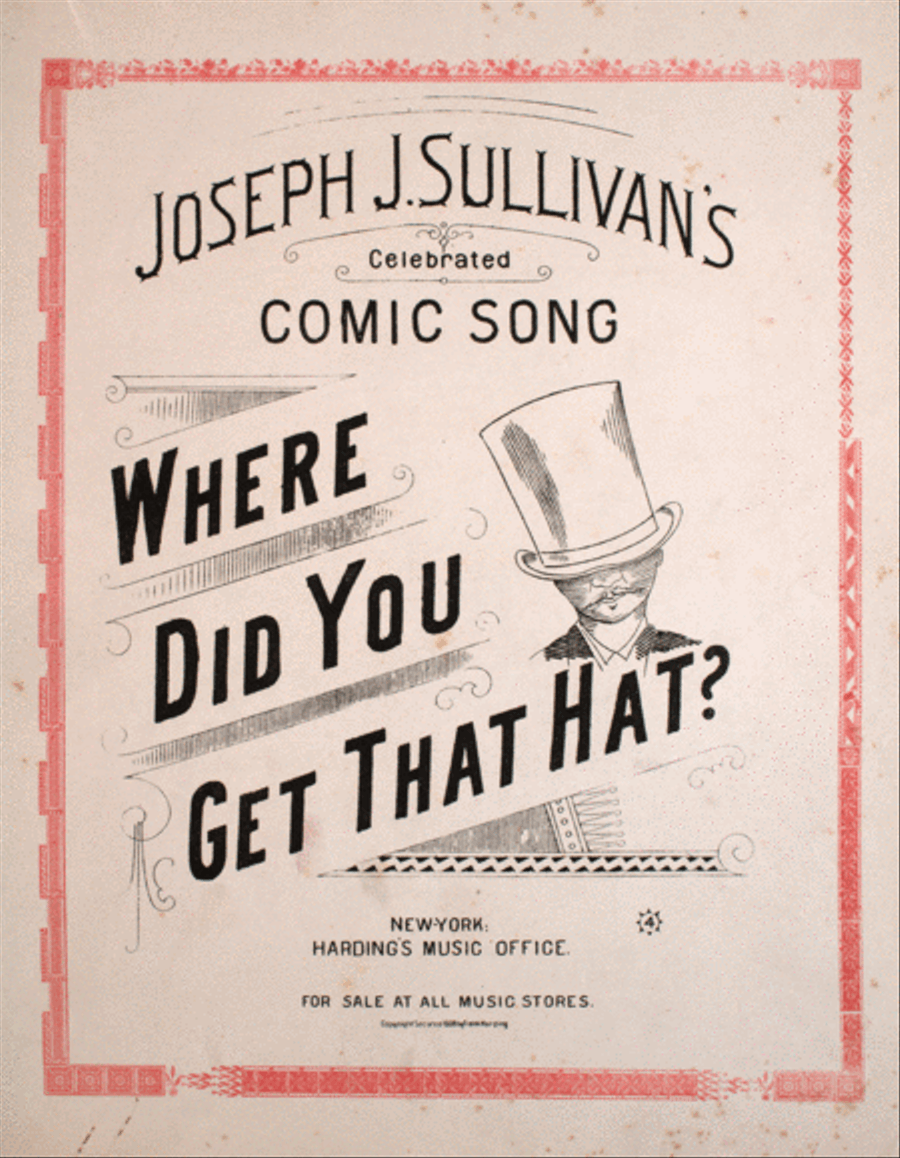 Book cover for Where Did You Get That Hat