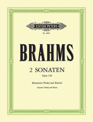 Book cover for Clarinet Sonatas
