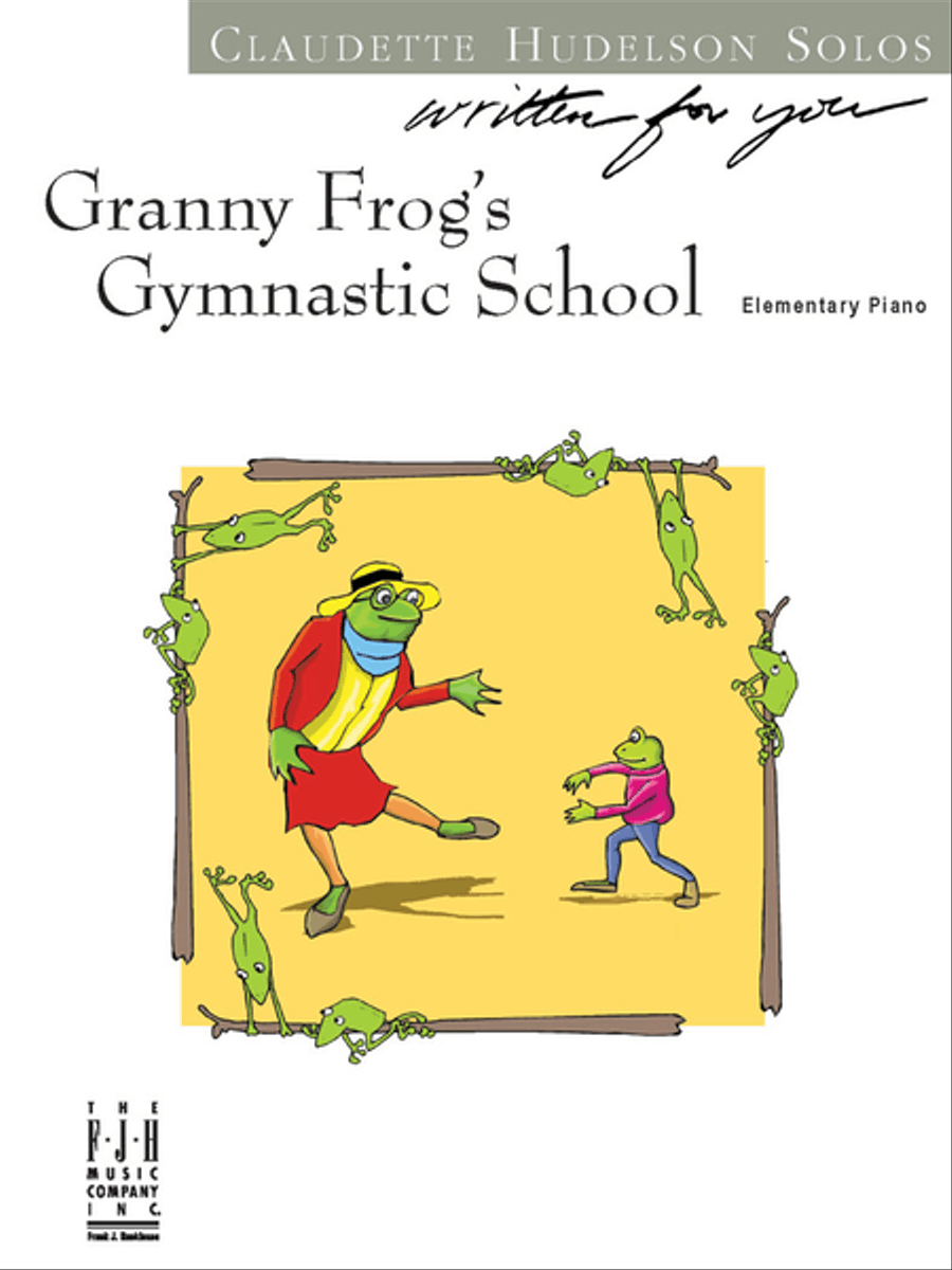 Granny Frog's Gymnastic School Easy Piano scores gallery preview page 1
