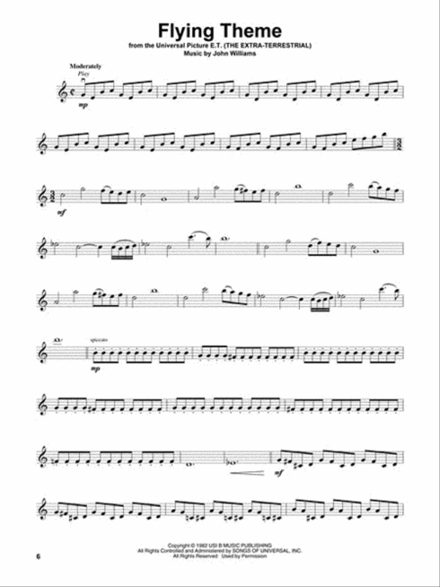 John Williams Violin Solo scores gallery preview page 5