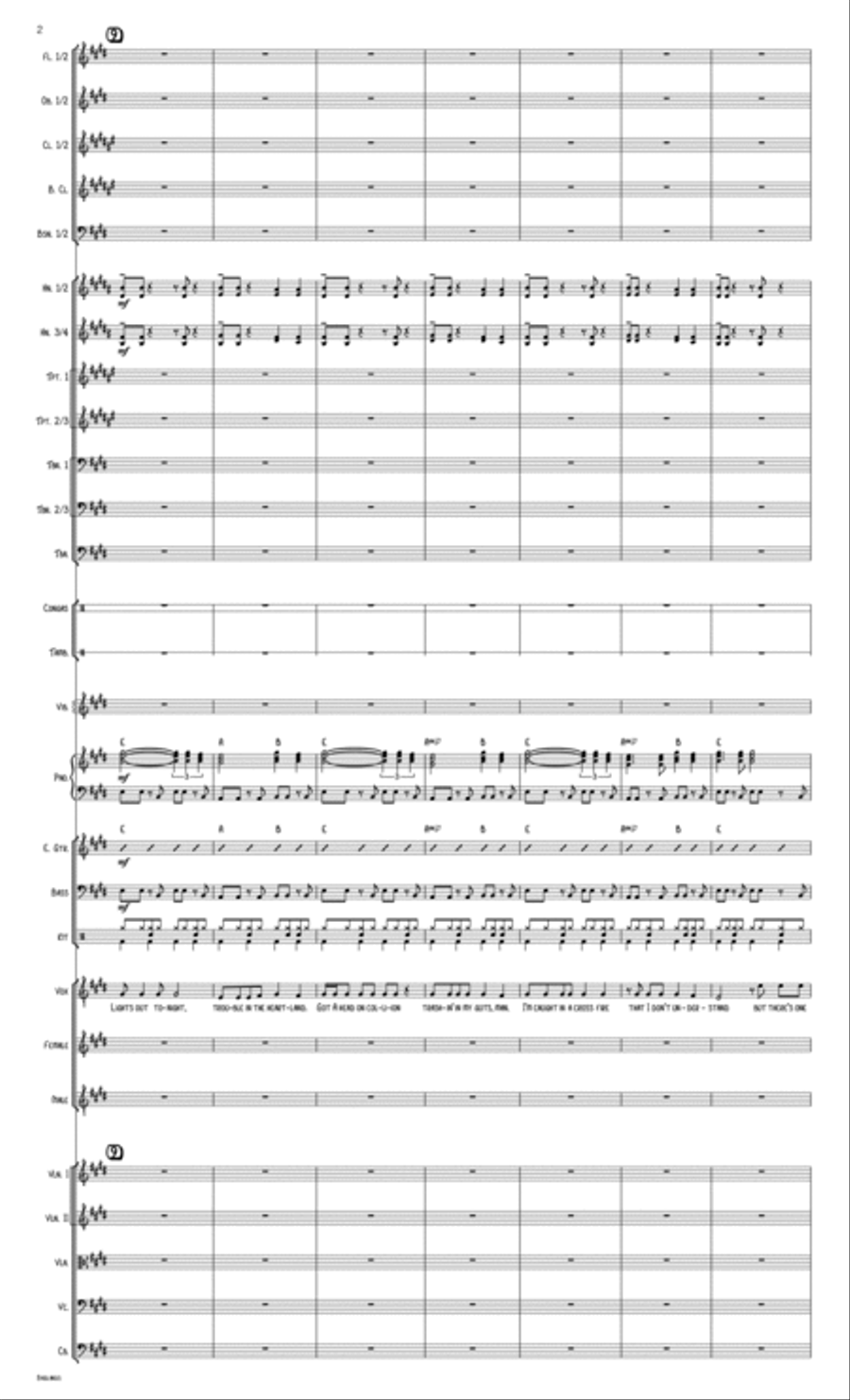 Badlands Badlands Full Orchestra scores gallery preview page 3