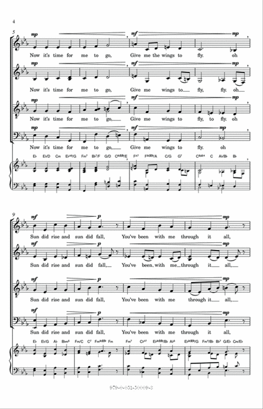World O World (Simplified version) Divisi scores gallery preview page 2