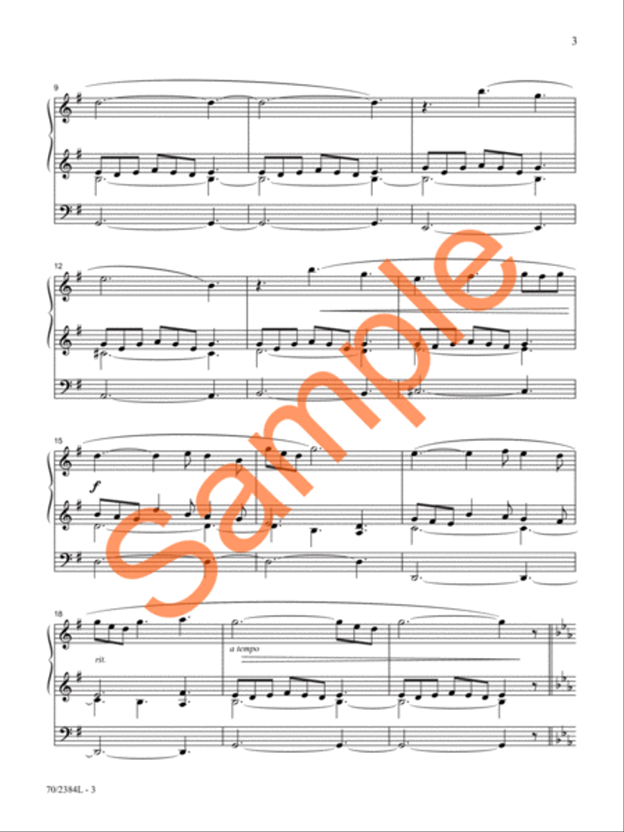 The Organist's Library, Vol. 72 Organ Solo scores gallery preview page 4