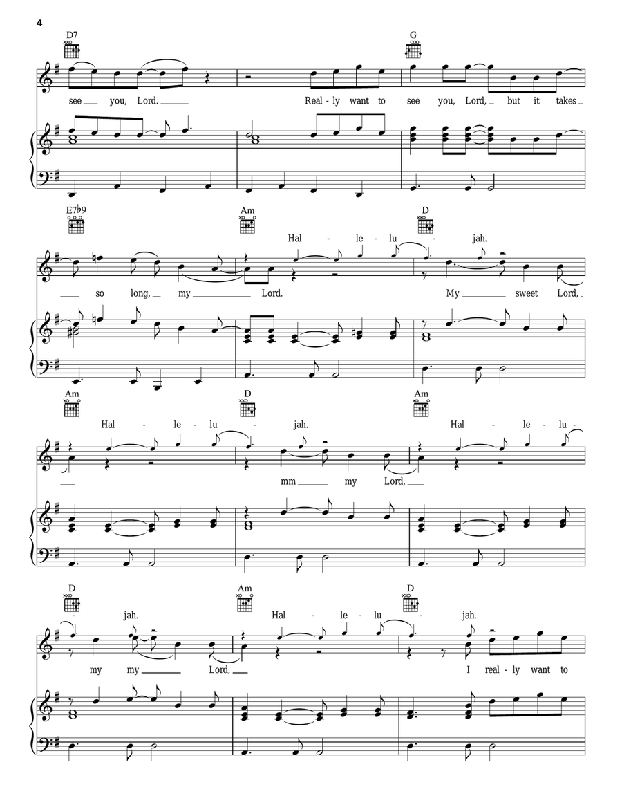 My Sweet Lord Acoustic Guitar scores gallery preview page 4