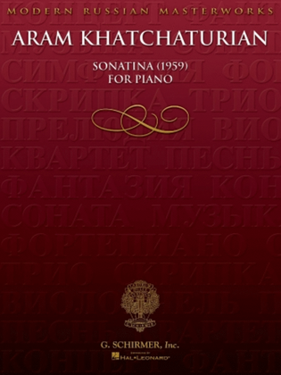 Book cover for Sonatina (1959)