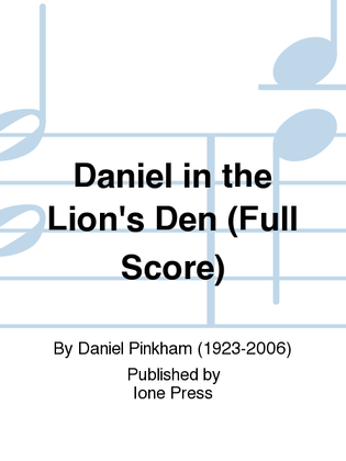 Daniel in the Lion's Den (Full Score)