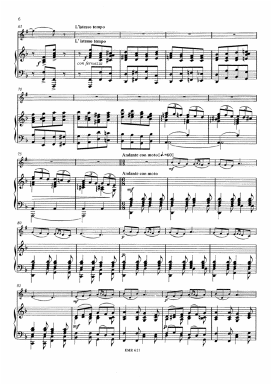 Ballet Scene Cornet scores gallery preview page 6