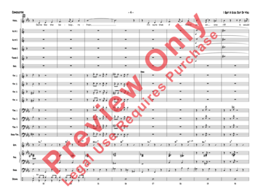 I Get a Kick Out of You Jazz Ensemble scores gallery preview page 25