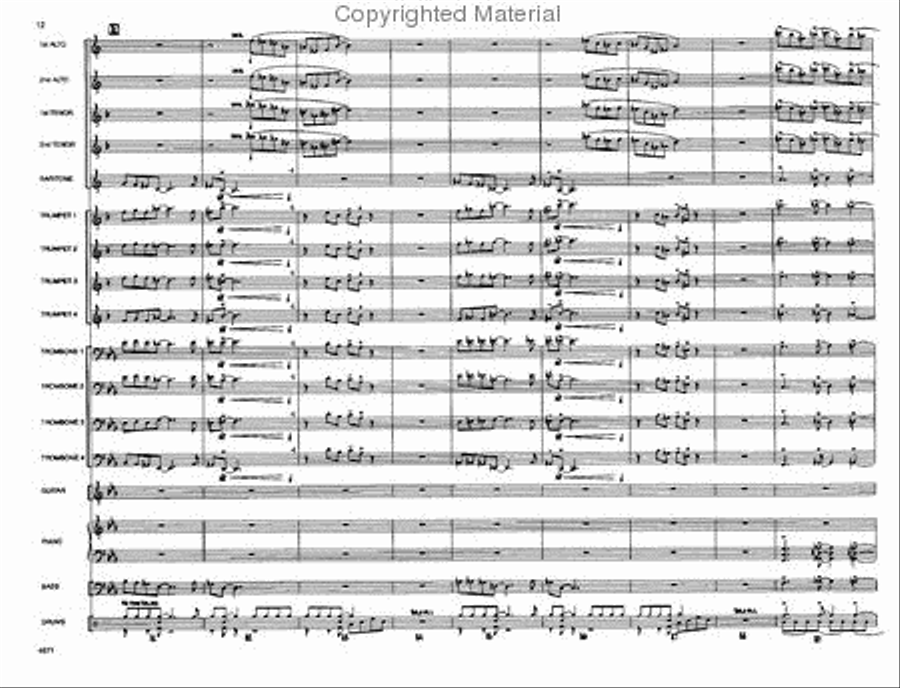 Big Al's Boogie Jazz Ensemble scores gallery preview page 12