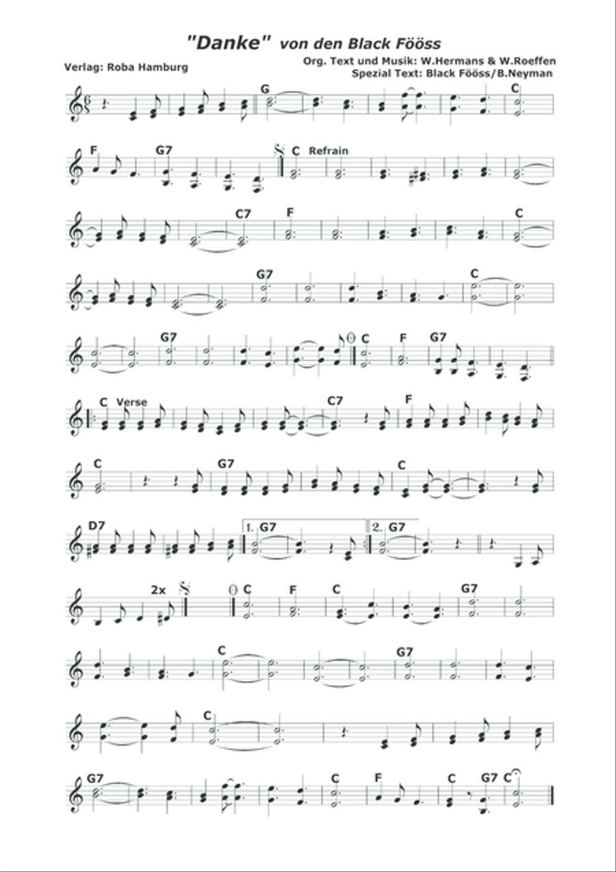 Danke Danke Voice scores gallery preview page 3