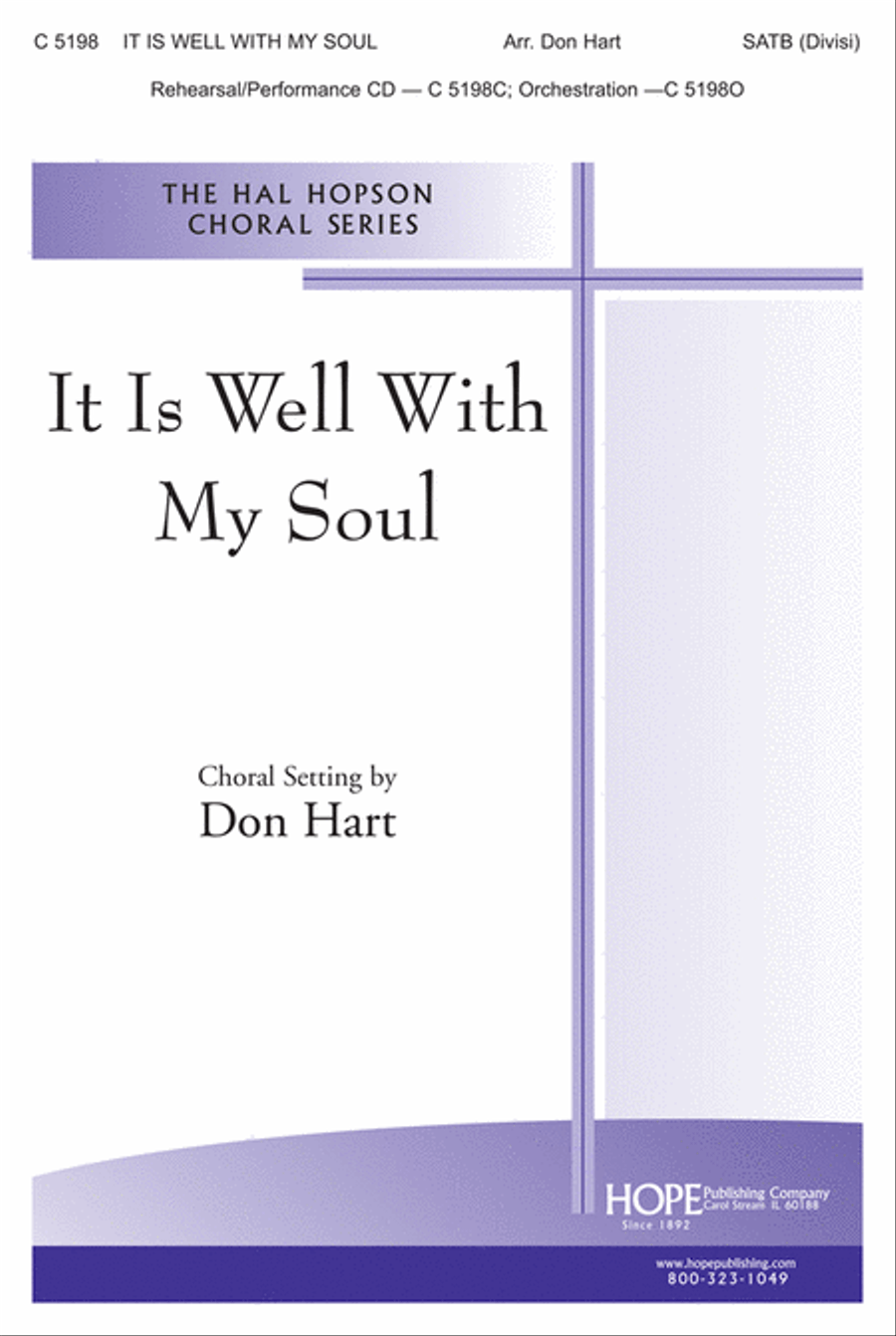 Book cover for It is Well with My Soul