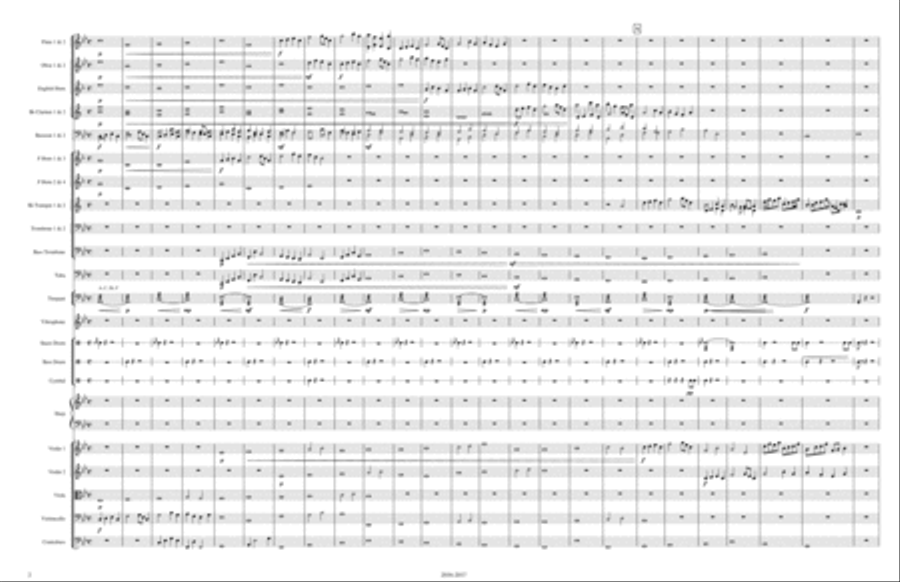 The Dogs of War Full Orchestra scores gallery preview page 2
