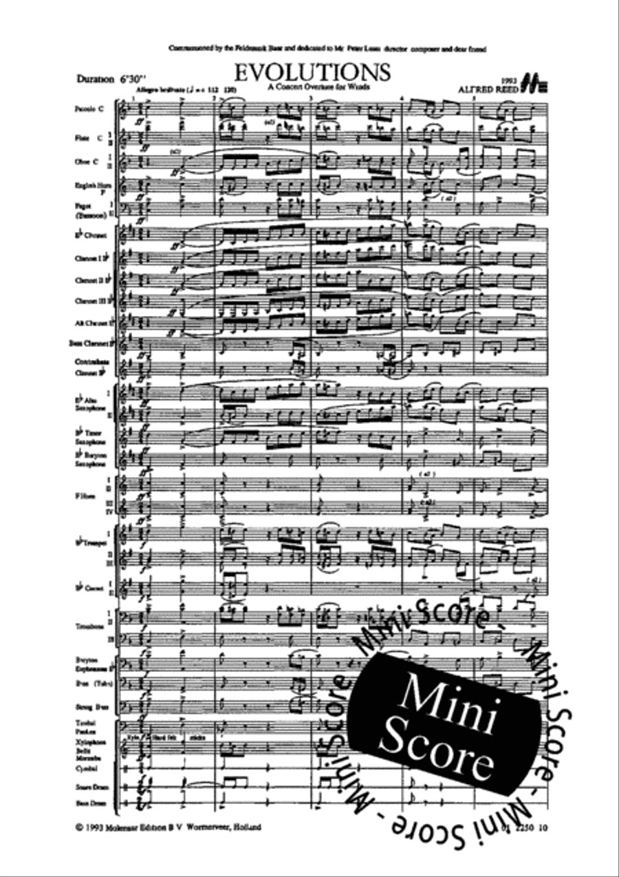 Evolutions Evolutions Concert Band scores gallery preview page 7