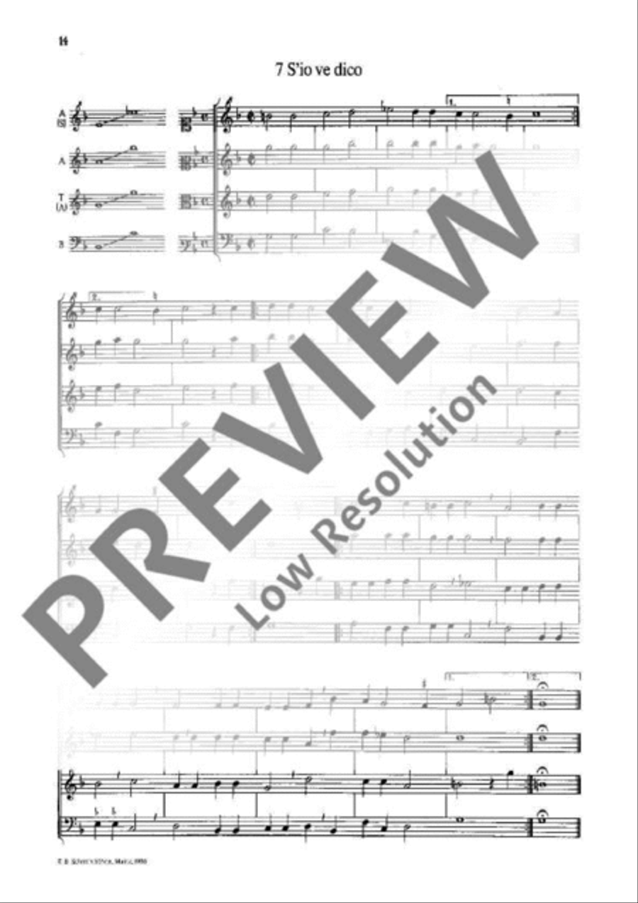 Dance Movements in four parts 4-Part scores gallery preview page 12