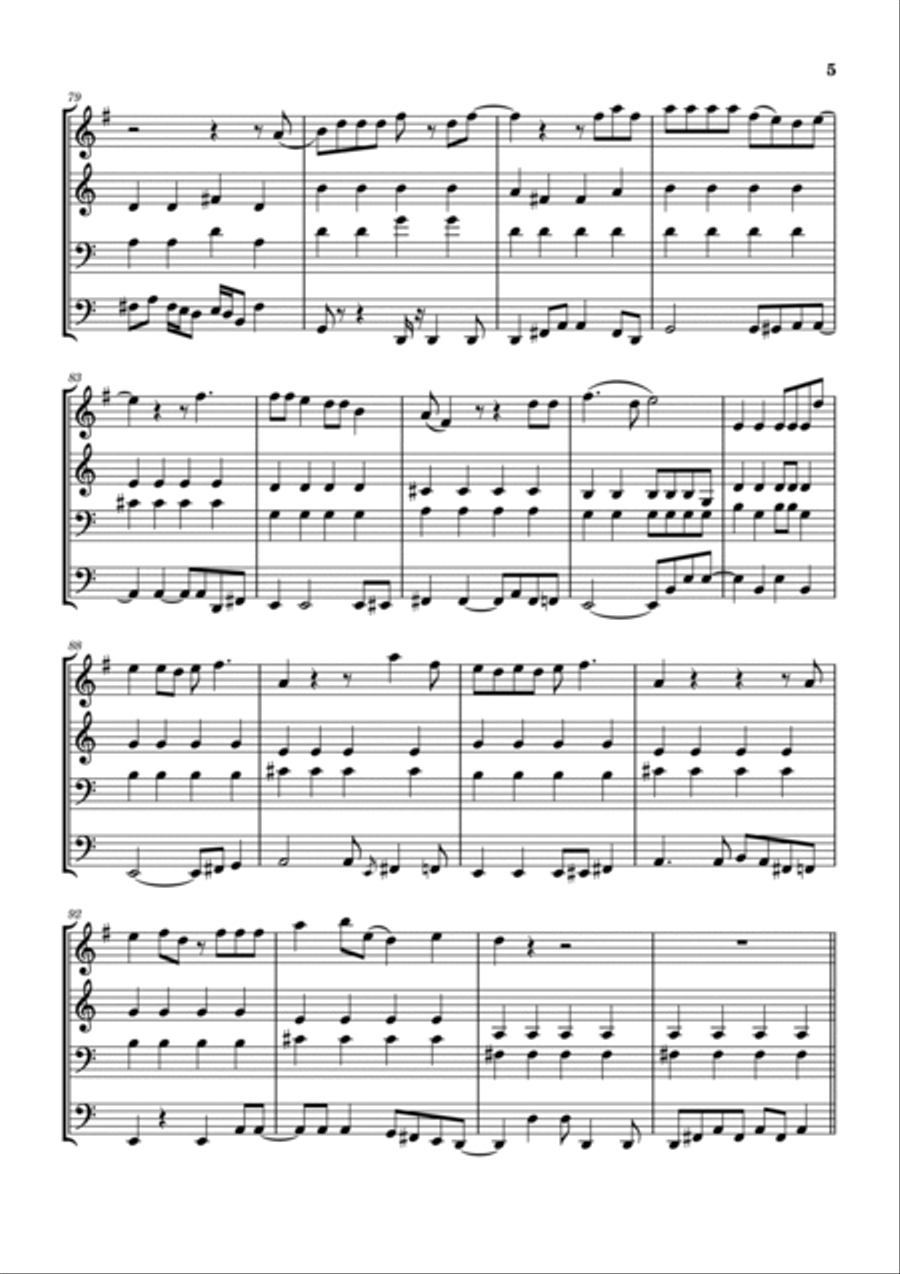 Maggie May Brass Ensemble scores gallery preview page 6
