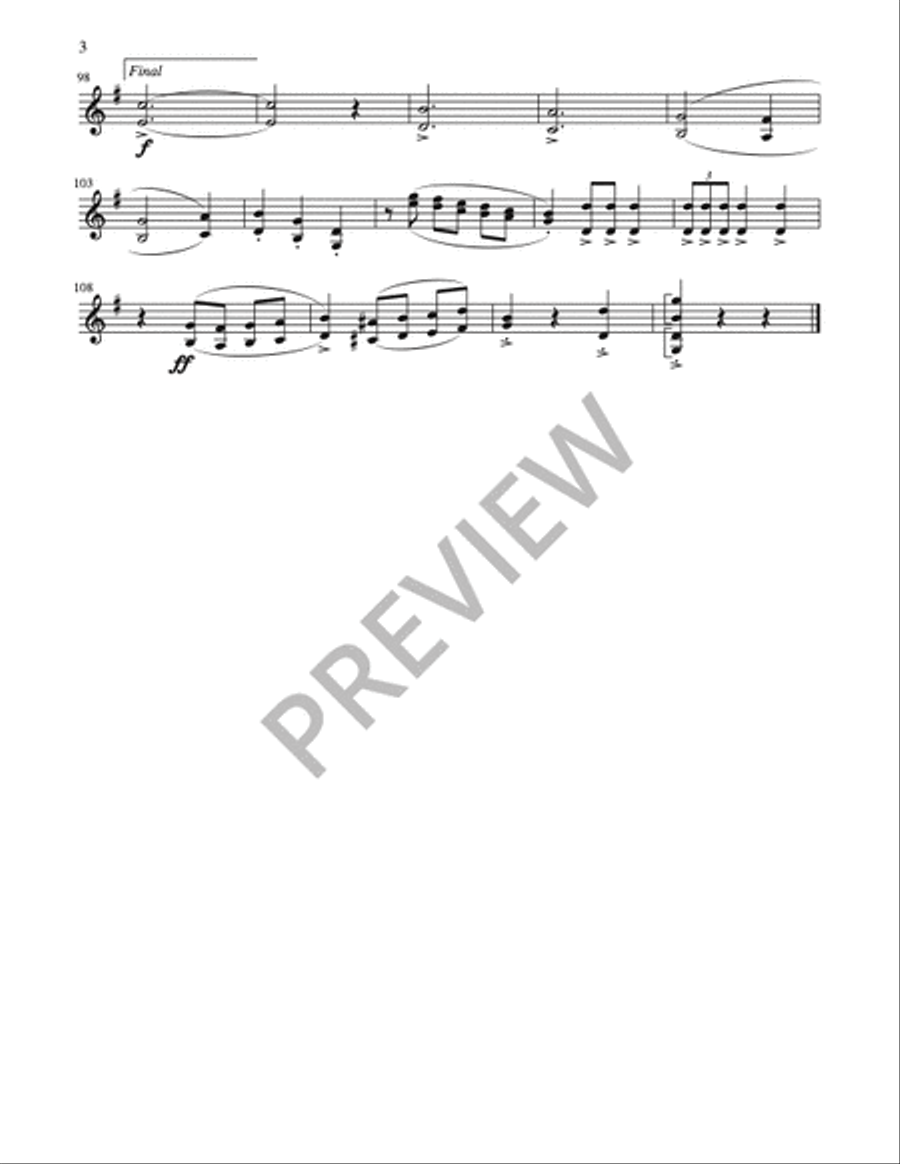 Las Mañanitas / The Morning Song - Instrument edition Trumpet scores gallery preview page 10