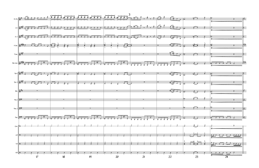 Playing With The Boys Marching Band scores gallery preview page 3