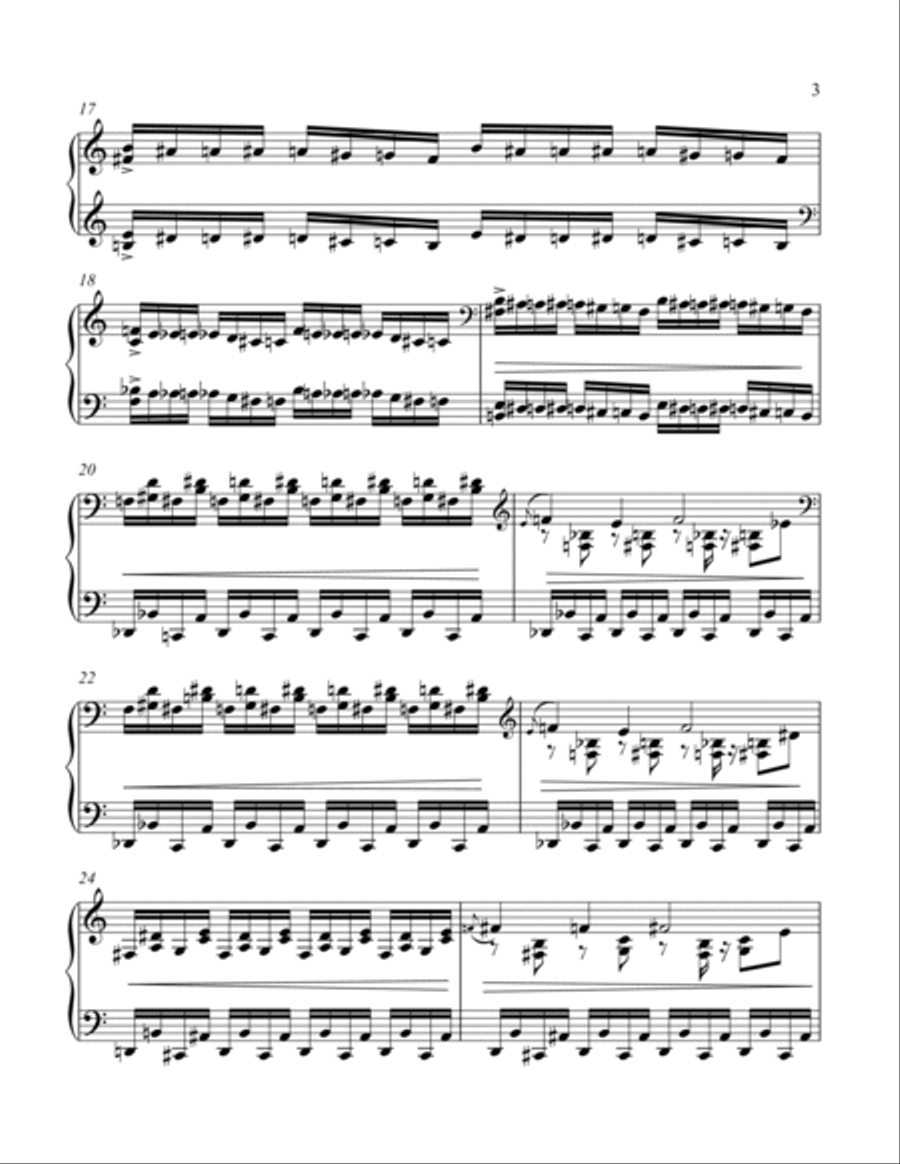 12. Ubhejane the Rhino Piano Solo scores gallery preview page 3
