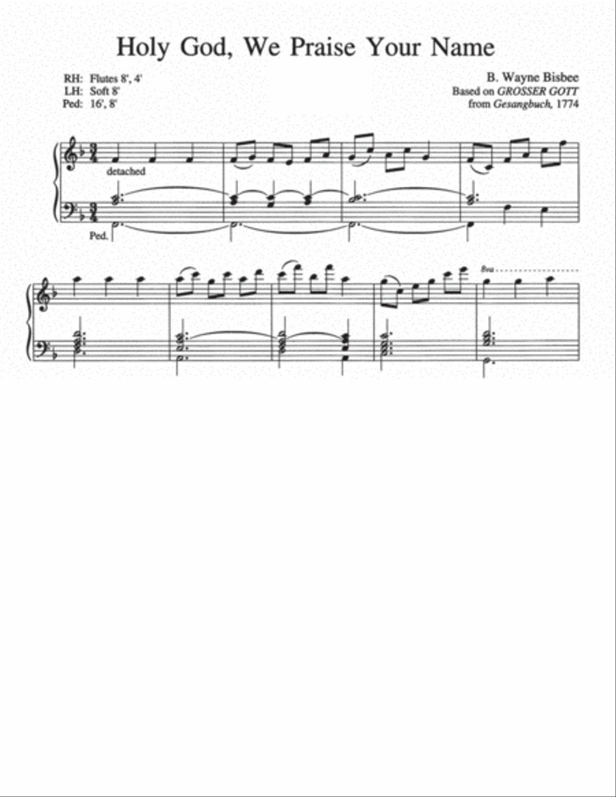 Hymn Introductions for Lent, Easter, Trinity Organ scores gallery preview page 19