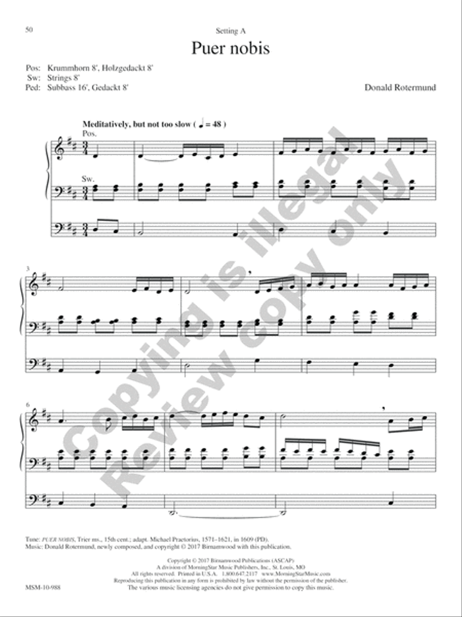 36 Flexible Hymn-Based Extemporizations Organ scores gallery preview page 55