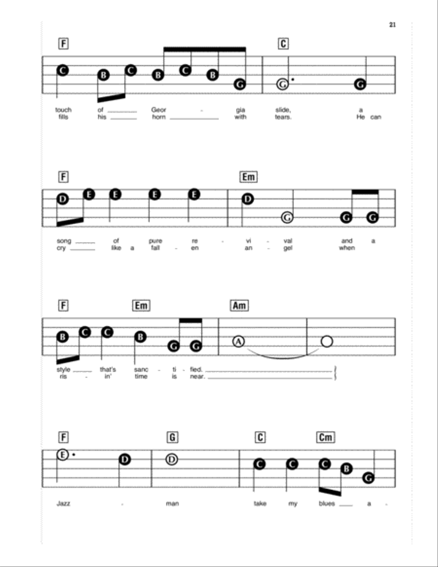 Jazzman Electronic Keyboard scores gallery preview page 3