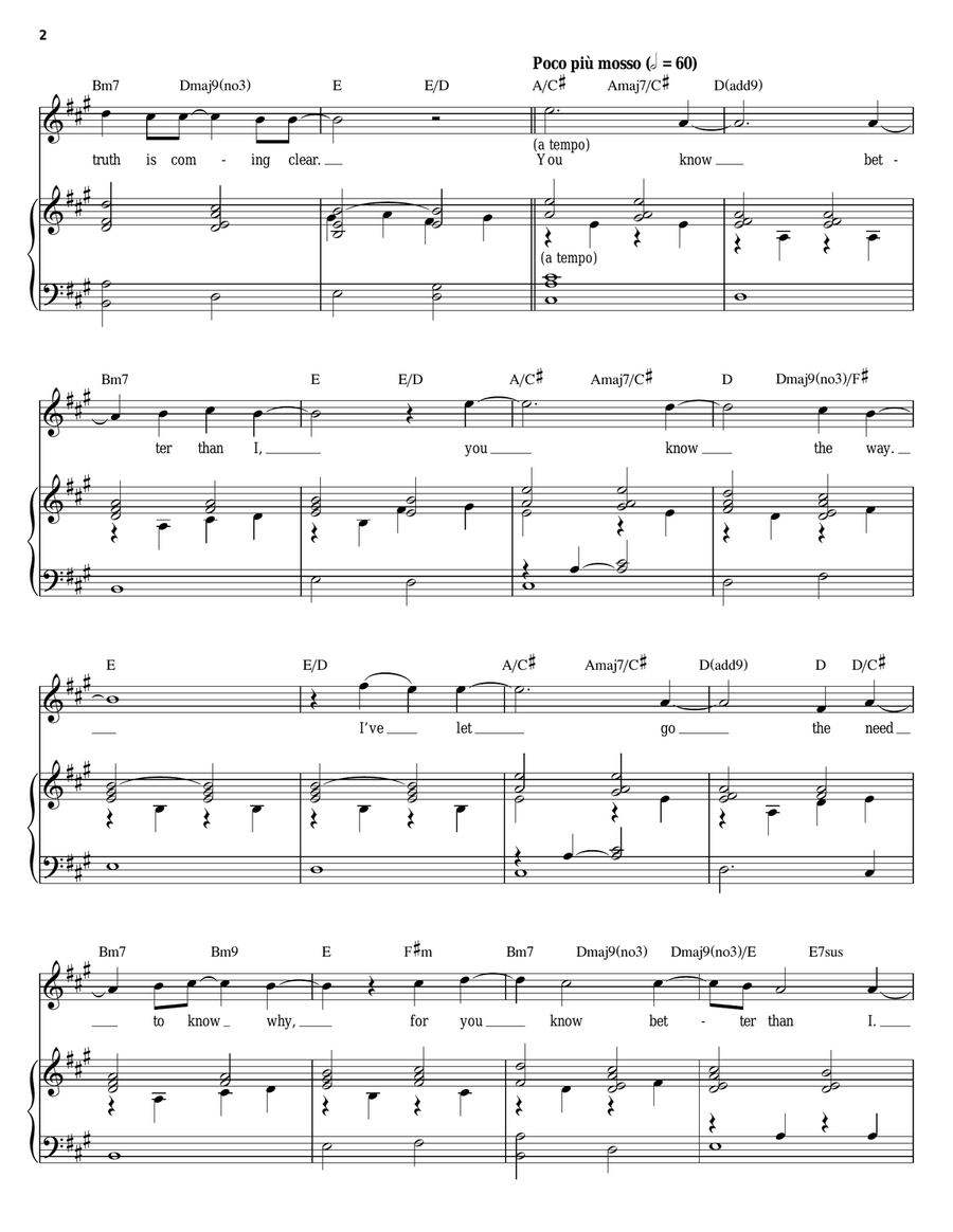 Better Than I Piano, Vocal, Guitar scores gallery preview page 2
